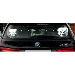 Pit bull dog car sticker beast 55 cm