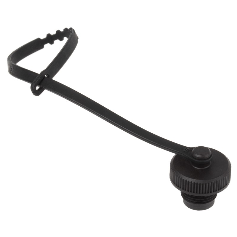 1 pcs - Phoenix Contact PROT-M12 MS-PA-CHAIN Male Dust Cap IP65, IP67 Rated, Nylon