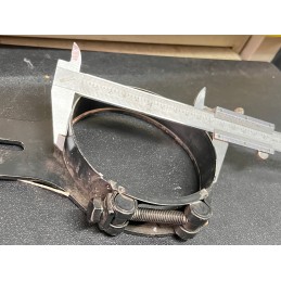 Clamping clamp aba 98 103, acid-resistant, strong, with a 100 mm handle