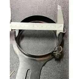 Clamping clamp aba 98 103, acid-resistant, strong, with a 100 mm handle
