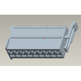 1 pcs - TE Connectivity, Junior Power Timer Automotive Connector Socket 18 Way