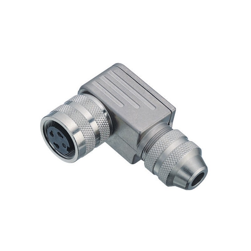 1 pcs - binder Circular Connector, 4 Contacts, Cable Mount, M16 Connector, Plug, Female, IP67, 423 Series