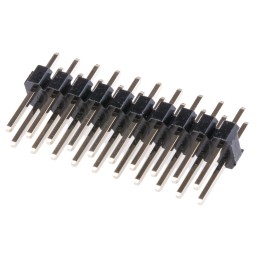 10 pcs - HARWIN M20 Series Straight Through Hole Pin Header, 20 Contact(s), 2.54mm Pitch, 2 Row(s), Unshrouded
