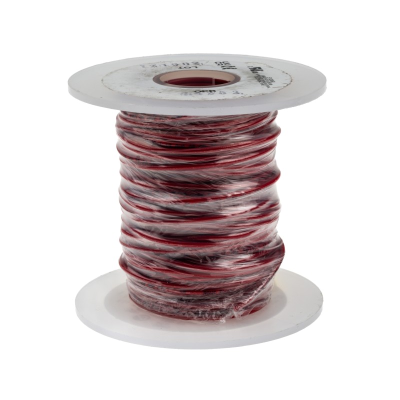 1 Reel of 30 M - Alpha Wire Premium Series Red 0.75 mm² Hook Up Wire, 18 AWG, 16/0.25 mm, 30m, PVC Insulation