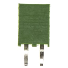 10 pcs - TE Connectivity AMPMODU HV100 Series Straight Through Hole Mount PCB Socket, 2-Contact, 1-Row, 2.54mm Pitch, Solder