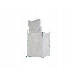 Big bag 1200kg 90x90x120 4 handles top open with flap bottom closed