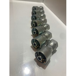 Parker straight connector 12 dkol 1ca48 12 6 parkrimp