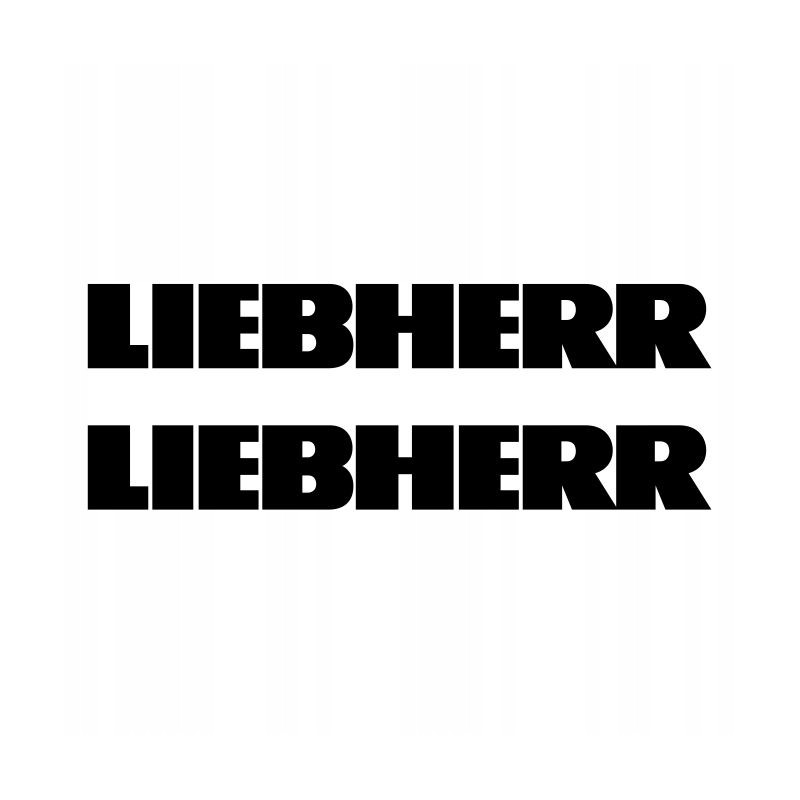 liebherr stickers loader excavator 60 cm