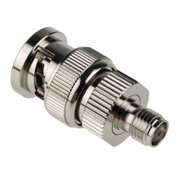 1 pcs - RS PRO Straight 50Ω RF Adapter SMA Socket to BNC Plug 4GHz