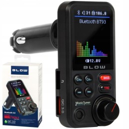 bluetooth fm transmitter handsfree kit qc sd