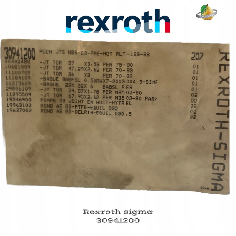 Rexroth sigma seal kit, seal set 30941200