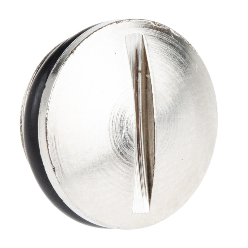 1 Pack of 10 - Lapp Blanking Plug, M12, Nickel Plated Brass, 14mm Diameter, Threaded