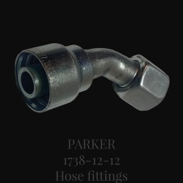 Parker 13748 12 12 connection 1 1 16 jic 37