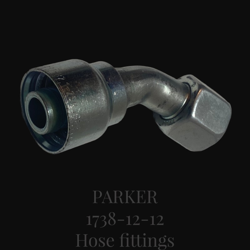 Parker 13748 12 12 connection 1 1 16 jic 37