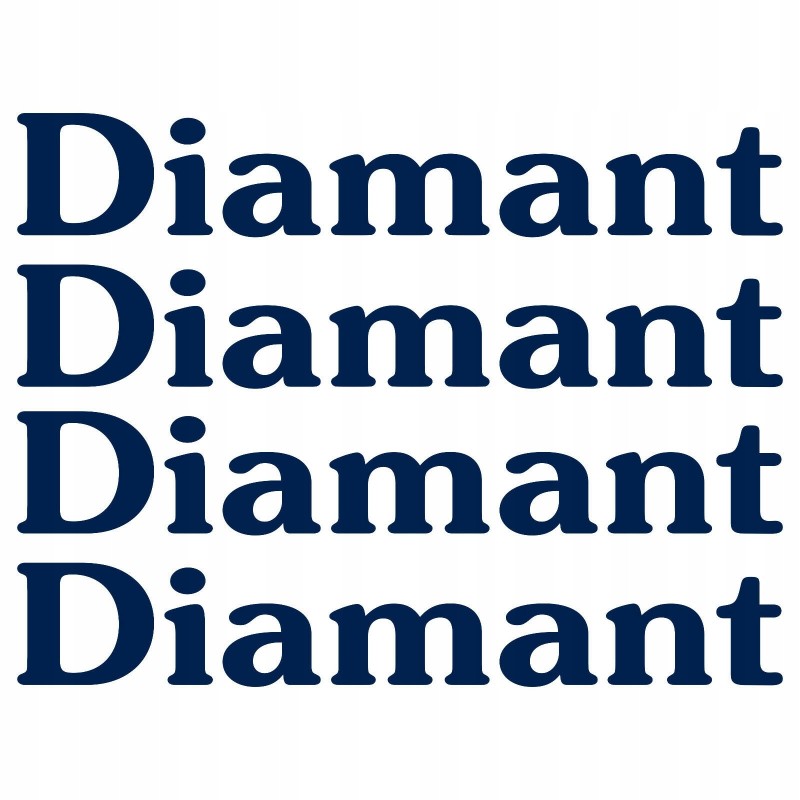 Diamant stickers for a caravan and a camper