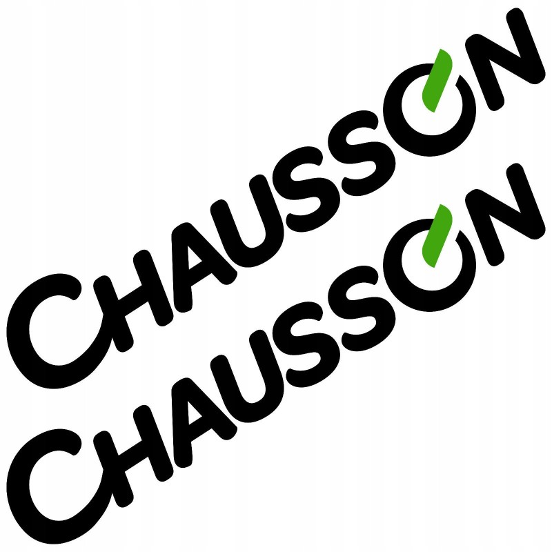 Chausson stickers for caravan and camper
