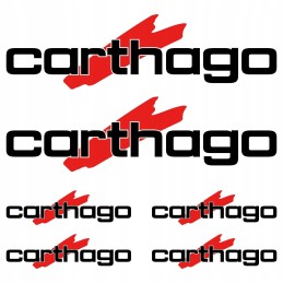 Carthago caravan camper stickers