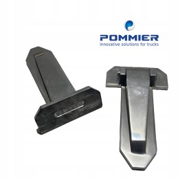 Pommier anodized aluminum hinge 2744398