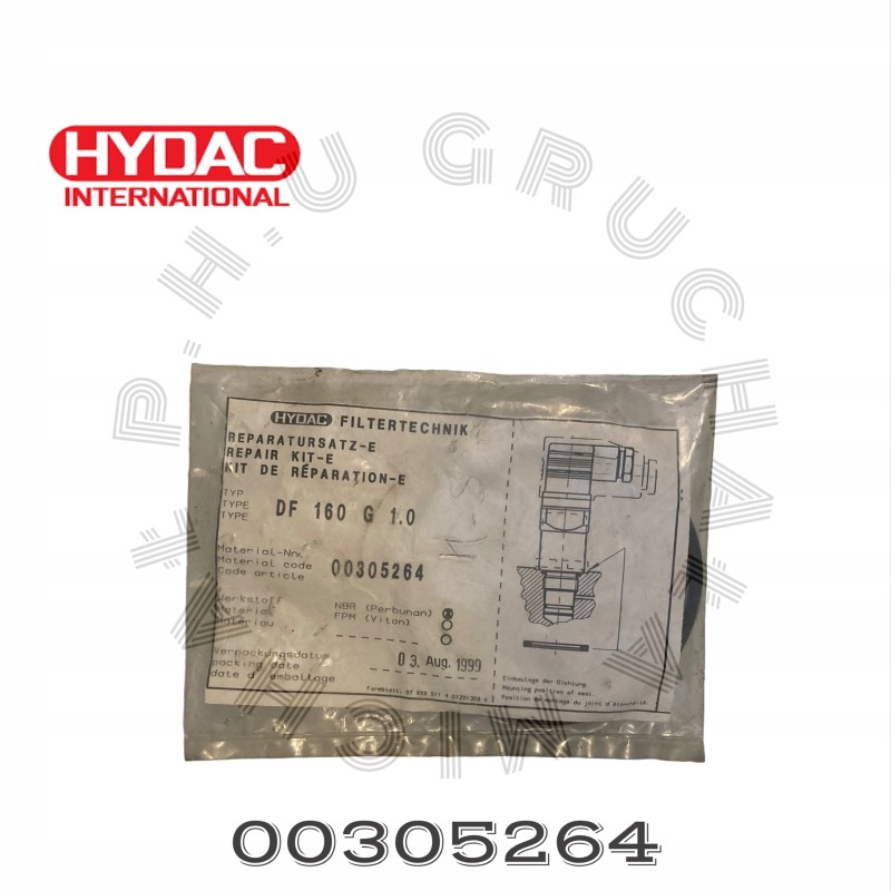 Hydac 00305264 sealing and repair kit