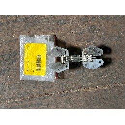 Stainless steel hinge 58mm x 127mm rohs x 407 7161 70 a 3303