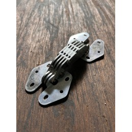 Stainless steel hinge 58mm x 127mm rohs x 407 7161 70 a 3303