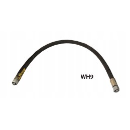Plugged hydraulic hose, 70 cm