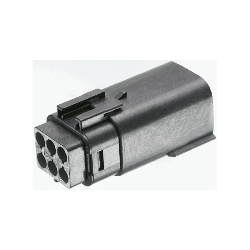 1 pcs - Molex, MX150L Male Connector Housing, 5.84mm Pitch, 6 Way, 2 Row