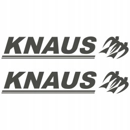 Knaus stickers for a camper caravan