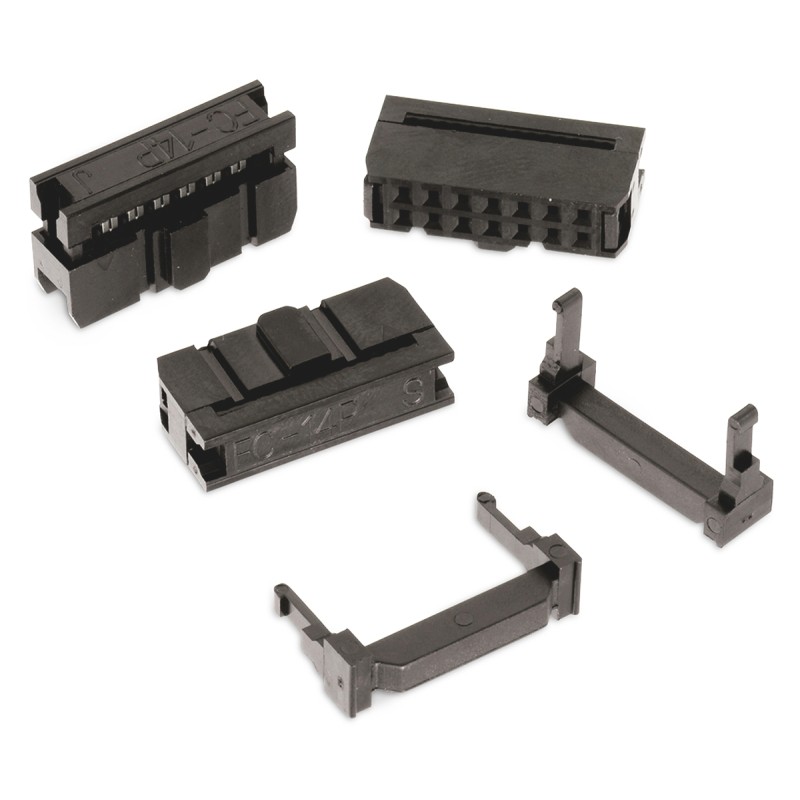 1 pcs - Wurth Elektronik 14-Way IDC Connector Socket for Cable Mount, 2-Row