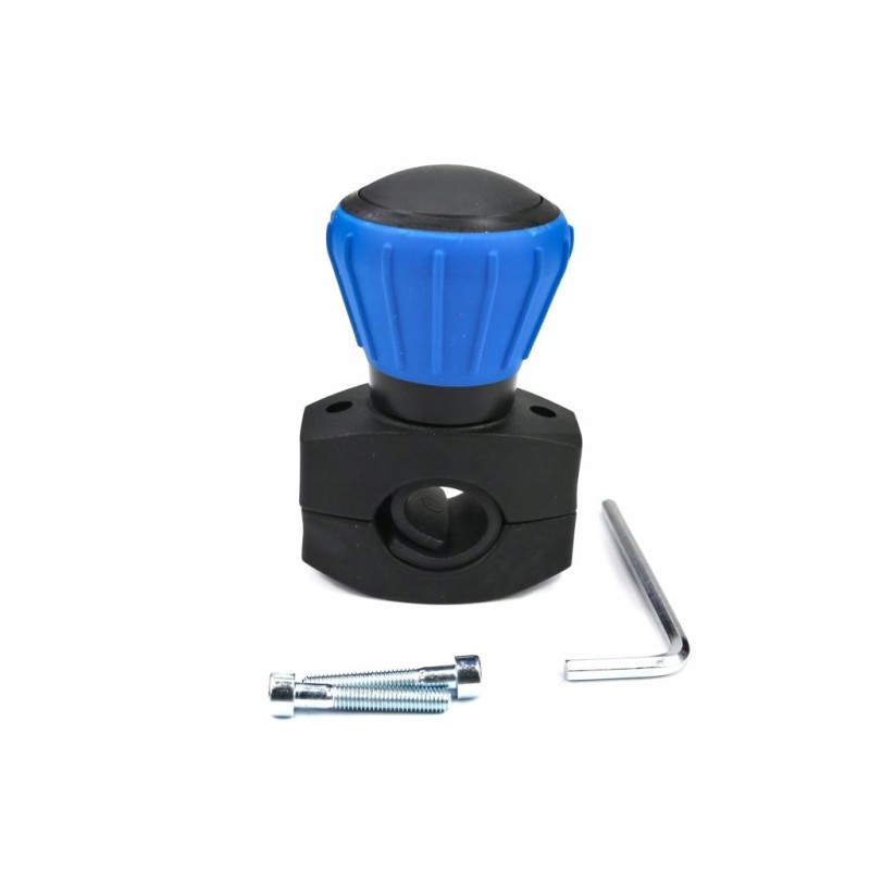 Steering knob on bearing, blue gnt3n
