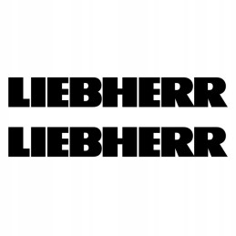 liebherr stickers loader excavator 70 cm
