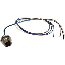 1 pcs - RS PRO Circular Connector, 4 Contacts, Front Mount, M12 Connector, Socket, Female, IP67