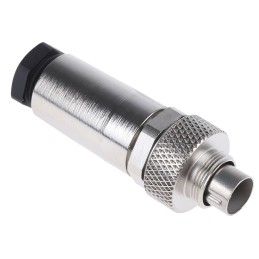 1 pcs - Binder Circular Connector, 5 Contacts, Cable Mount, M9 Connector, Plug, Male, IP67, 712 Series