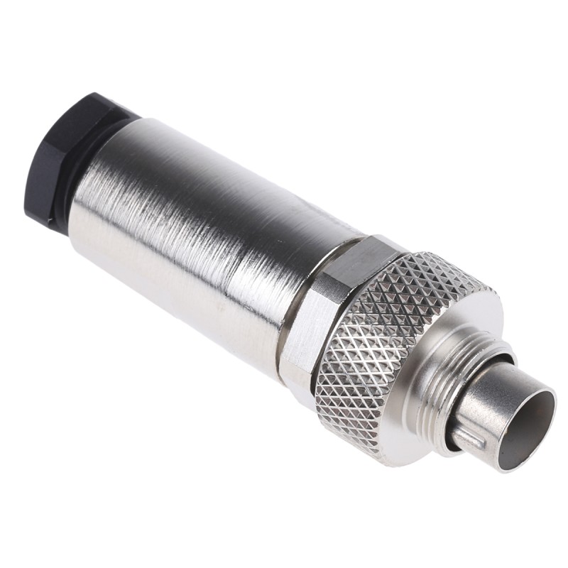 1 pcs - Binder Circular Connector, 5 Contacts, Cable Mount, M9 Connector, Plug, Male, IP67, 712 Series