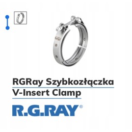 R g ray quick connector, spring clamp