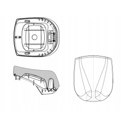 Sofa seat, 1 piece, for a scooter, new