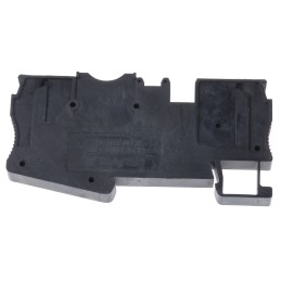 1 pcs - Phoenix Contact ST 4-FSI/C-LED 24 Series Black Fused DIN Rail Terminal, Single-Level, Spring Clamp Termination