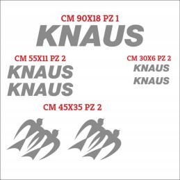 Dethleffs Knaus Adria stickers for camping