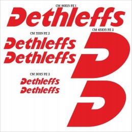 Dethleffs Knaus Adria stickers for camping