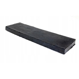 Reinforced rubber blade for snow plows, snow plow 400 x 200 x 3