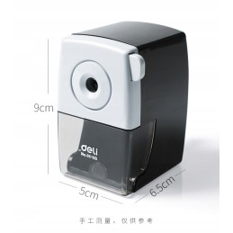 Pencil sharpener, manual office knife