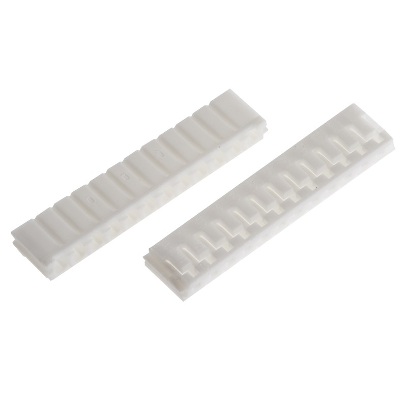 100 pcs - JST, EH Female Connector Housing, 2.5mm Pitch, 12 Way, 1 Row