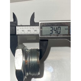 Parker rov42lcfx pipe plug oe 42mm cone 24