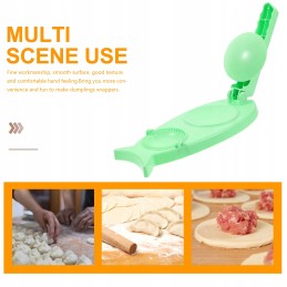 A device for making dumplings, a 2-in-1 device