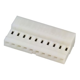 10 pcs - TE Connectivity 10-Way IDC Connector Socket for Cable Mount, 1-Row