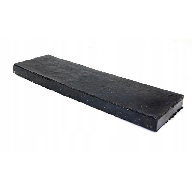 Reinforced rubber blade for snow plows, snow plow 500x150x30