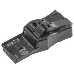 1 pcs - HARTING 1.27mm Pitch 4 Way Horizontal Pluggable Terminal Block, Plug, Cable Mount, Screw Termination