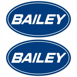 Bailey stickers for a camper caravan