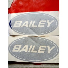 Bailey stickers for a camper caravan