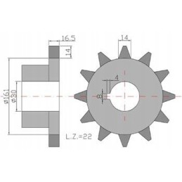 Wheel with 22 1 fi 30 spreader of the highest quality